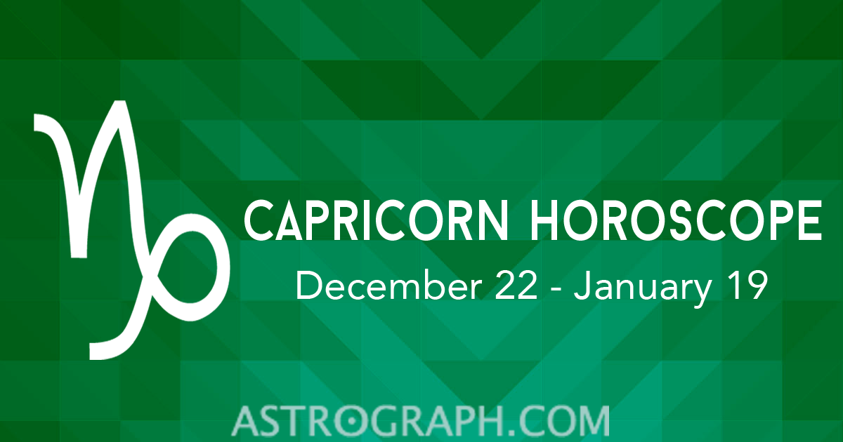 Capricorn Horoscope for April 2016