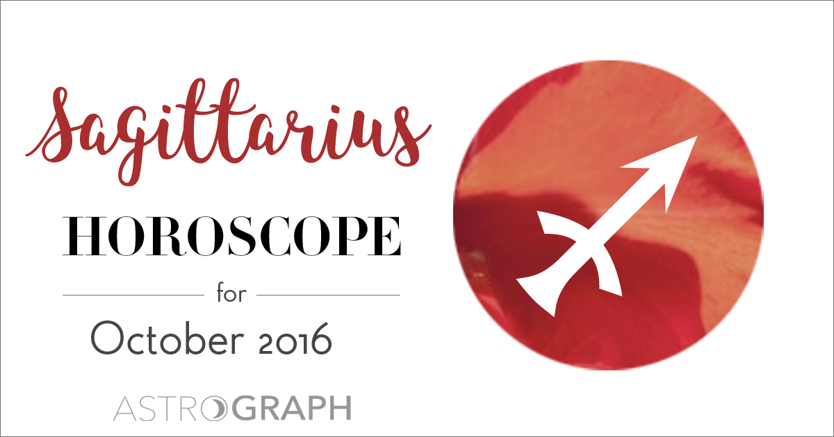 Sagittarius Horoscope for October 2016